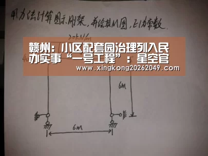 赣州:小区配套园治理列入民办实事“一号工程”:星空官网(图3) 星空平台